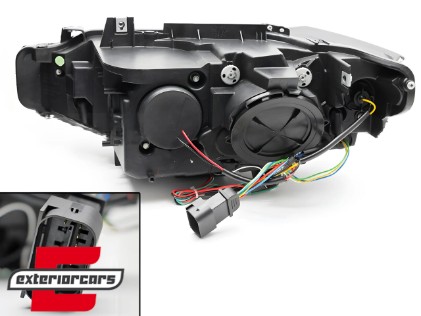 Prednja svjetla Angel Eyes LED DRL (chrome) / BMW serije 3 F30 F31 limuzina karavan (10.2011-05.2015), LPBMR1