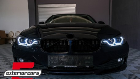 Prednja svjetla Angel Eyes LED DRL (crna) / BMW serije 3 F30 F31 limuzina karavan (10.2011-05.2015), LPBMI8