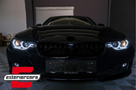 Prednja svjetla Angel Eyes LED DRL (crna) / BMW serije 3 F30 F31 limuzina karavan (10.2011-05.2015), LPBMI8
