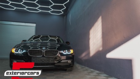 Prednja svjetla Angel Eyes LED DRL (crna) / BMW serije 3 F30 F31 limuzina karavan (10.2011-05.2015), LPBMI8