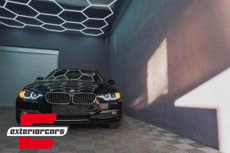 Prednja svjetla Angel Eyes LED DRL (crna) / BMW serije 3 F30 F31 limuzina karavan (10.2011-05.2015), LPBMI8