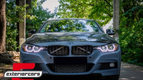 Prednja svjetla Angel Eyes LED DRL (crna) / BMW serije 3 F30 F31 limuzina karavan (10.2011-05.2015), LPBMI8