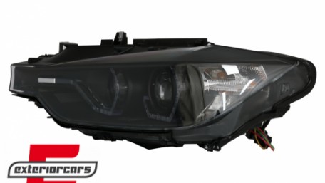 Prednja svjetla Angel Eyes LED DRL (crna) / BMW serije 3 F30 F31 limuzina karavan (10.2011-05.2015), LPBMI8