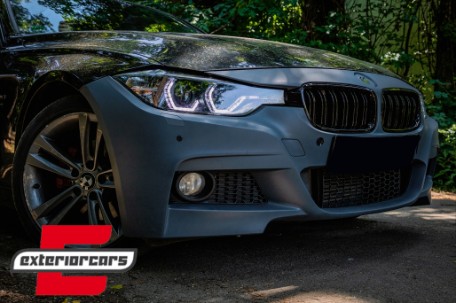 Prednja svjetla Angel Eyes LED DRL (crna) / BMW serije 3 F30 F31 limuzina karavan (10.2011-05.2015), LPBMI8