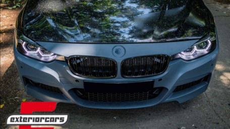 Prednja svjetla Angel Eyes LED DRL (crna) / BMW serije 3 F30 F31 limuzina karavan (10.2011-05.2015), LPBMI8