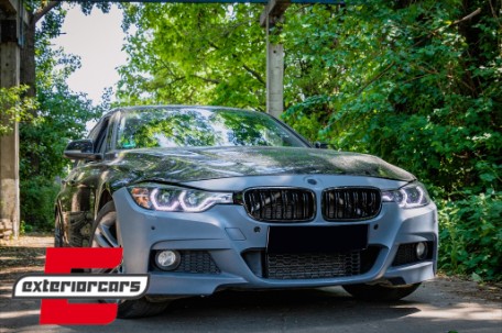 Prednja svjetla Angel Eyes LED DRL (crna) / BMW serije 3 F30 F31 limuzina karavan (10.2011-05.2015), LPBMI8
