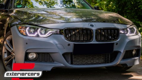 Prednja svjetla Angel Eyes LED DRL (crna) / BMW serije 3 F30 F31 limuzina karavan (10.2011-05.2015), LPBMI8