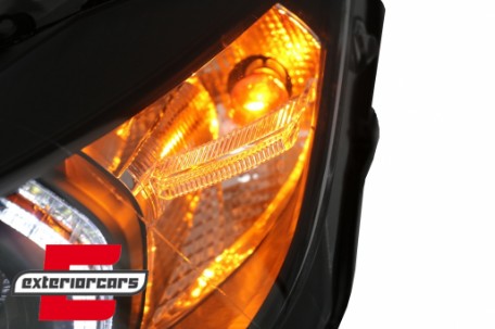 Prednja svjetla Angel Eyes LED DRL (crna) / BMW serije 3 F30 F31 limuzina karavan (10.2011-05.2015), LPBMI8
