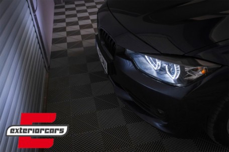 Prednja svjetla Angel Eyes LED DRL (crna) / BMW serije 3 F30 F31 limuzina karavan (10.2011-05.2015), LPBMI8