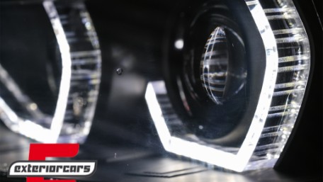 Prednja svjetla Angel Eyes LED DRL (crna) / BMW serije 3 F30 F31 limuzina karavan (10.2011-05.2015), LPBMI8