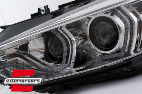Prednja svjetla Angel Eyes LED DRL Xenon (chrome) / BMW serije 3 F30 F31 limuzina karavan (10.2011-05.2015), LPBML9