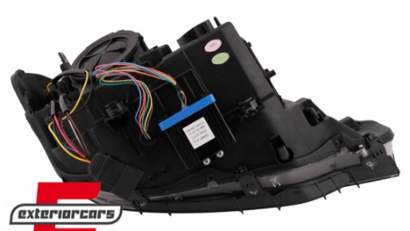 Prednja svjetla Angel Eyes LED DRL Xenon (crna) / BMW serije 3 F30 F31 limuzina karavan (10.2011-05.2015), LPBMM2