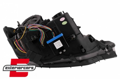 Prednja svjetla Angel Eyes LED DRL Xenon (crna) / BMW serije 3 F30 F31 limuzina karavan (10.2011-05.2015), LPBMM2