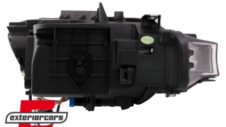 Prednja svjetla Angel Eyes LED DRL Xenon (crna) / BMW serije 3 F30 F31 limuzina karavan (10.2011-05.2015), LPBMM2