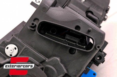 Prednja svjetla Angel Eyes LED DRL Xenon (crna) / BMW serije 3 F30 F31 limuzina karavan (10.2011-05.2015), LPBMM2