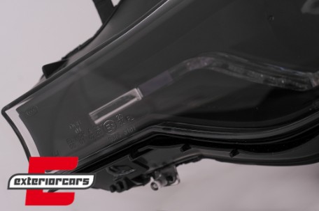 Prednja svjetla Angel Eyes LED DRL Xenon (crna) / BMW serije 3 F30 F31 limuzina karavan (10.2011-05.2015), LPBMM2
