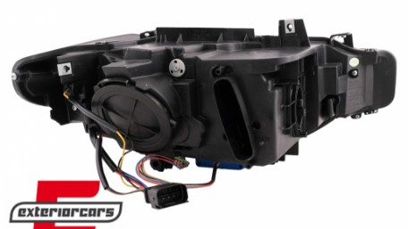 Prednja svjetla Angel Eyes LED DRL Xenon (crna) / BMW serije 3 F30 F31 limuzina karavan (10.2011-05.2015), LPBMM2
