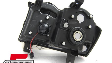 Prednja svjetla Angel Eyes LedBar (chrome) / Jeep Grand Cherokee WK (2005-2008), LPCH29