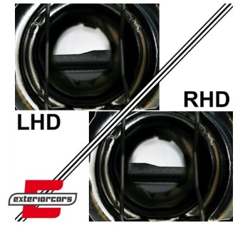 Prednja svjetla Angel Eyes (siva) / BMW serija 1 E81 E82 E87 E88 (2004-2011), LPBMD6