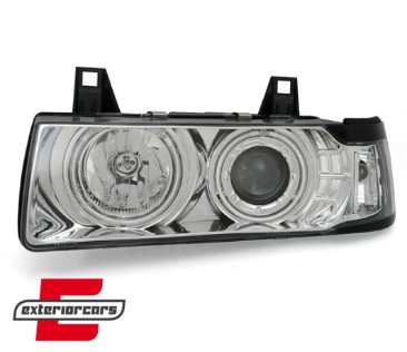 Prednja svjetla CCFL Angel Eyes (chrome) / BMW serije 3 E36 (12.1990-08.1999), LPBM67