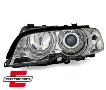 Prednja svjetla CCFL Angel Eyes (chrome) / BMW serije 3 E46 Coupe Cabrio (04.1999-03.2003), LPBMB6