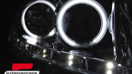 Prednja svjetla CCFL Angel Eyes (chrome) / Ford Focus (02.2008-2010), LPFO82