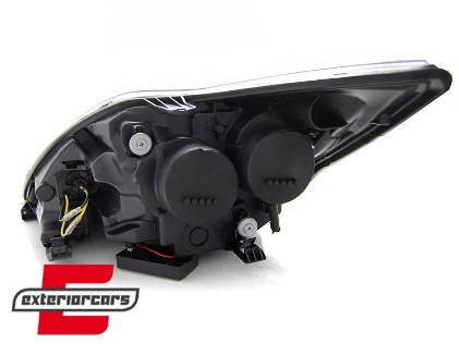 Prednja svjetla CCFL Angel Eyes (chrome) / Ford Focus (02.2008-2010), LPFO82