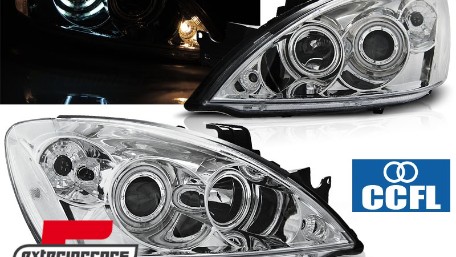 Prednja svjetla CCFL Angel Eyes (chrome) / Mitsubishi Lancer 7 (2004-2007), LPMI11