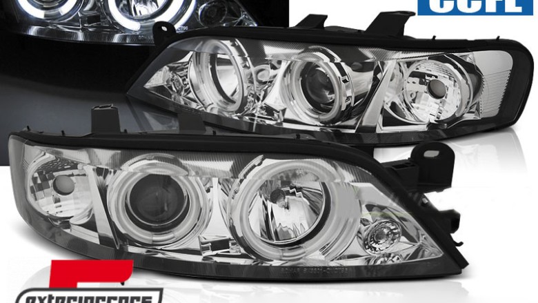 Prednja svjetla CCFL Angel Eyes (chrome) / Opel Vectra B (1999-2002), LPOPA6