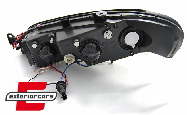 Prednja svjetla CCFL Angel Eyes (chrome) / Opel Vectra B (1999-2002), LPOPA6