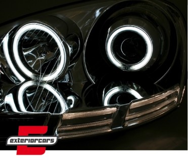 Prednja svjetla CCFL Angel Eyes (chrome) / Volkswagen Golf 5 (2003-2008), LPVWJ0