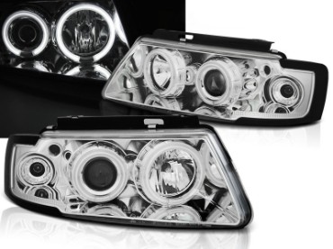 Prednja svjetla CCFL Angel Eyes (chrome) / Volkswagen Passat B5 3B (11.1996-08.2000), LPVWN9