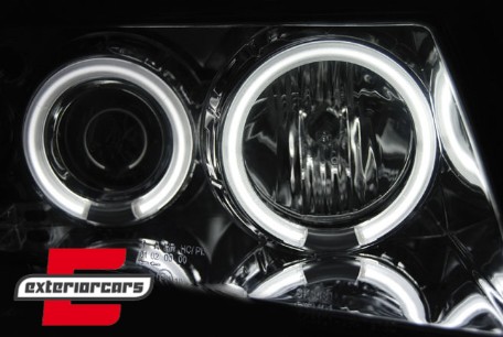 Prednja svjetla CCFL Angel Eyes (chrome) / Volkswagen Passat B5 3B (11.1996-08.2000), LPVWN9