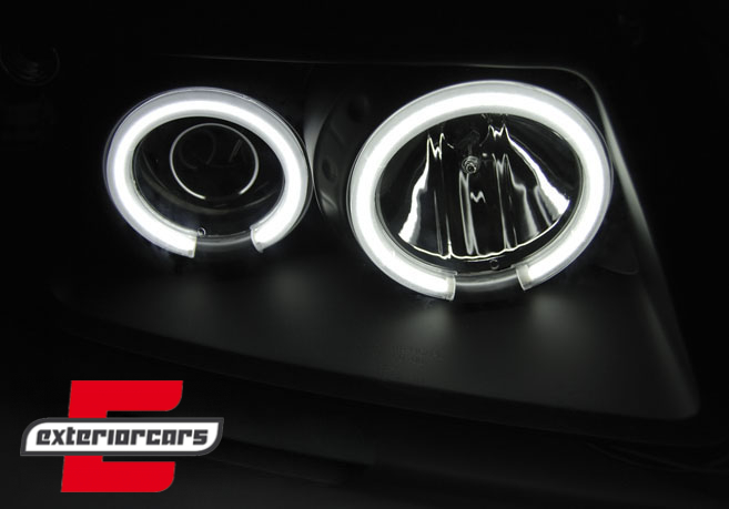 Prednja svjetla CCFL Angel Eyes (crna) / Audi A3 (1996-2000), LPAUD9
