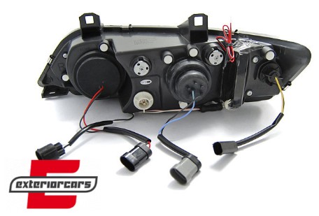 Prednja svjetla CCFL Angel Eyes (crna) / BMW Z3 (1996-2002), LPBMI1