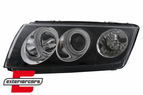 Prednja svjetla CCFL Angel Eyes (crna) / Škoda Fabia (1999-2008), LPSK03