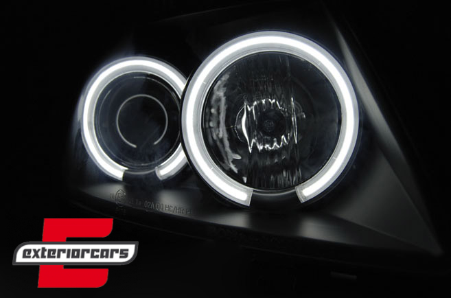 Prednja svjetla CCFL Angel Eyes (crna) / Suzuki Swift (05.2005-2010), LPSI06