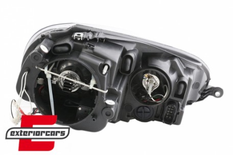 Prednja svjetla CCFL Angel Eyes (crna) / VW GOLF 5 / JETTA (2004-2009), LPVWJ1