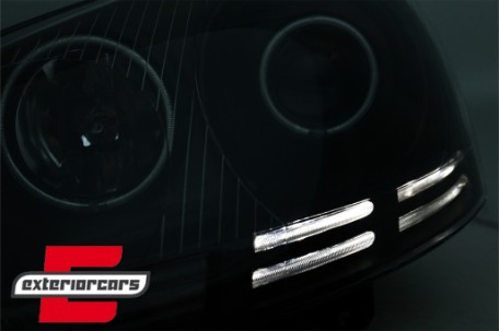 Prednja svjetla CCFL Angel Eyes (crna) / VW GOLF 5 / JETTA (2004-2009), LPVWJ1