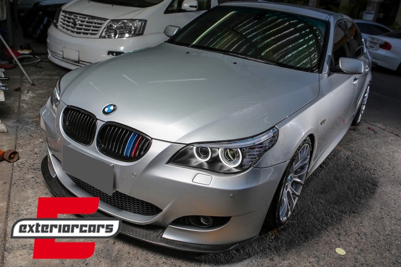 Prednja svjetla CCFL Angel Eyes Xenon (crna) / BMW serije 5 E60 E61 (2003-2004), LPBMC7