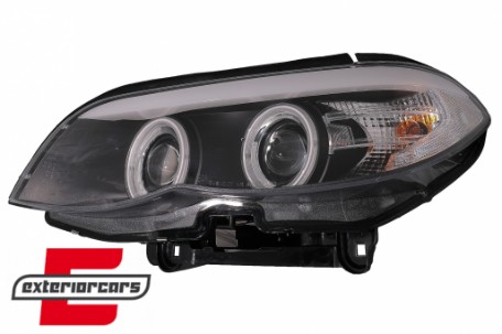 Prednja svjetla CCFL Angel Eyes Xenon (crna) / BMW X5 E53 LCI (2003-2006), LPBMD1