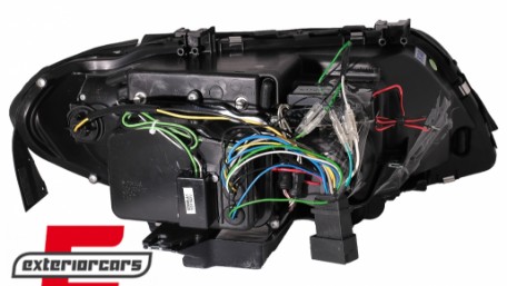 Prednja svjetla CCFL Angel Eyes Xenon (crna) / BMW X5 E53 LCI (2003-2006), LPBMD1