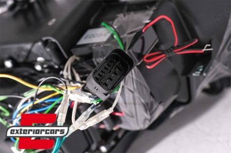 Prednja svjetla CCFL Angel Eyes Xenon (crna) / BMW X5 E53 LCI (2003-2006), LPBMD1