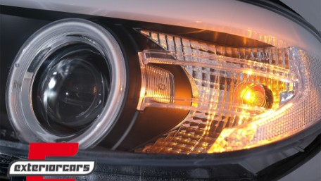 Prednja svjetla CCFL Angel Eyes Xenon (crna) / BMW X5 E53 LCI (2003-2006), LPBMD1