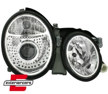 Prednja svjetla (chrome) / Mercedes CLK W208 (1997-04.2002), LPME05