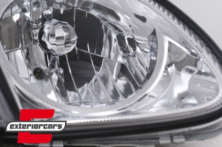 Prednja svjetla (chrome) / Mercedes SLK R170 (1996-2004), LPME75