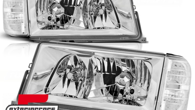 Prednja svjetla (chrome) / Mercedes W201 190 (1982-1993), LPME20