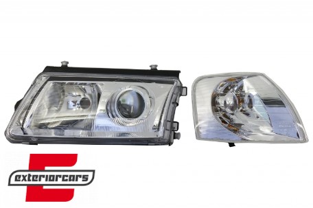 Prednja svjetla (chrome) / Volkswagen Passat B5 3B (11.1996-08.2000), LPVW68