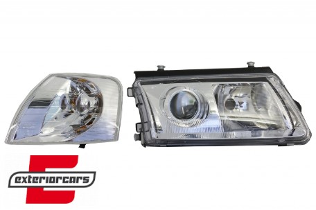 Prednja svjetla (chrome) / Volkswagen Passat B5 3B (11.1996-08.2000), LPVW68