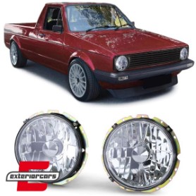 Prednja svjetla (chrome) / VW Caddy I (1982-1992) Jetta I (1979-1984), 10623_1